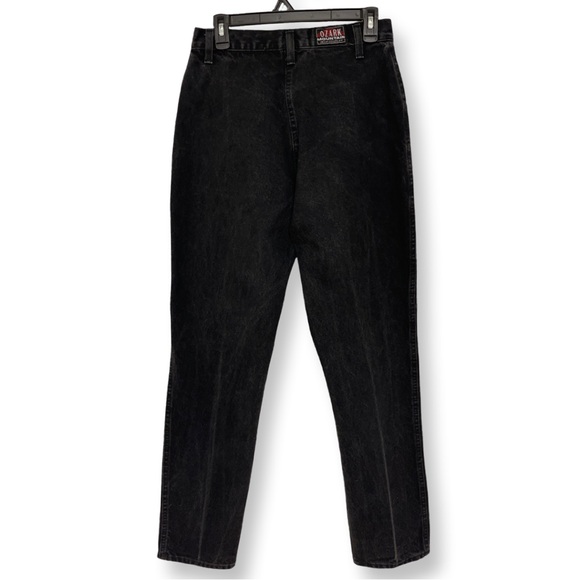 Ozark Mountain High Waisted Vintage Jeans Women’s 11/12 Black - Picture 2 of 10